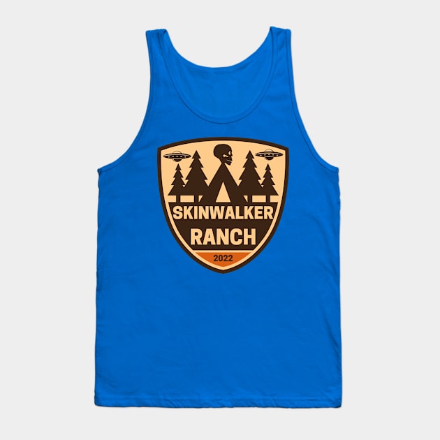 skinwalker ranch camping Tank Top by Paranormal Almanac